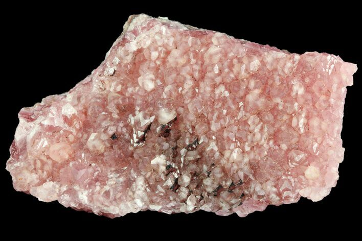 Cobaltoan Calcite Crystal Cluster - Bou Azzer, Morocco #80138